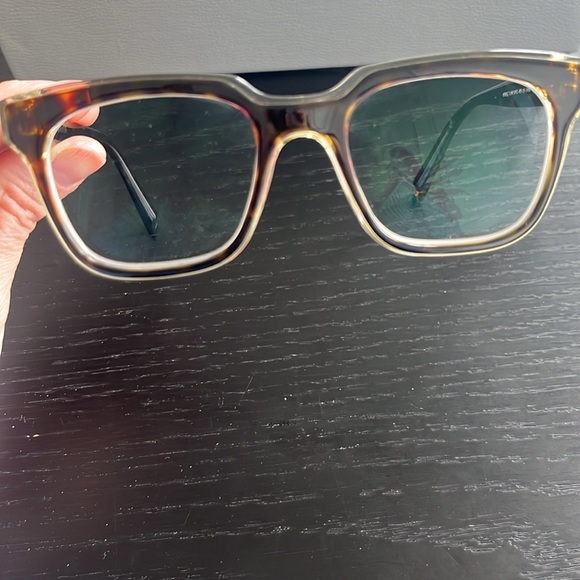 RARE! Warby Parker Winston Eye Glasses Frame in Cognac Tortoise and Citron - Picture 12 of 14
